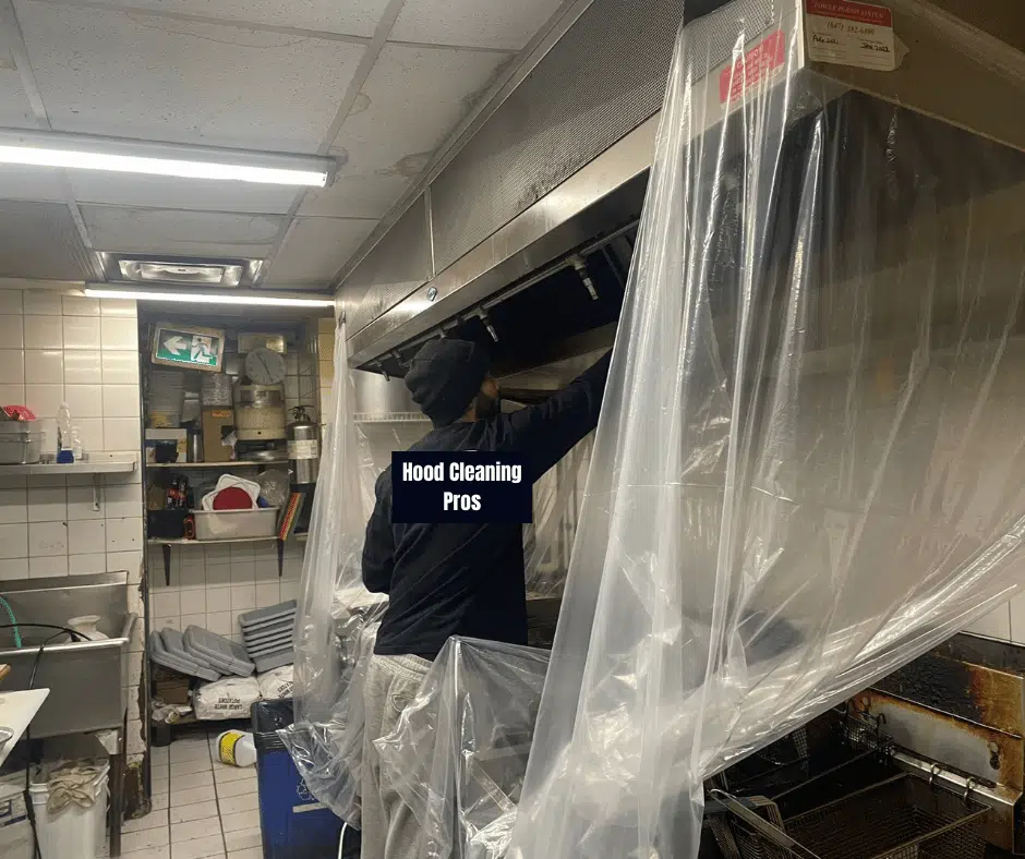 commercial kitchen cleaning