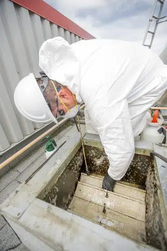 rooftop grease containment