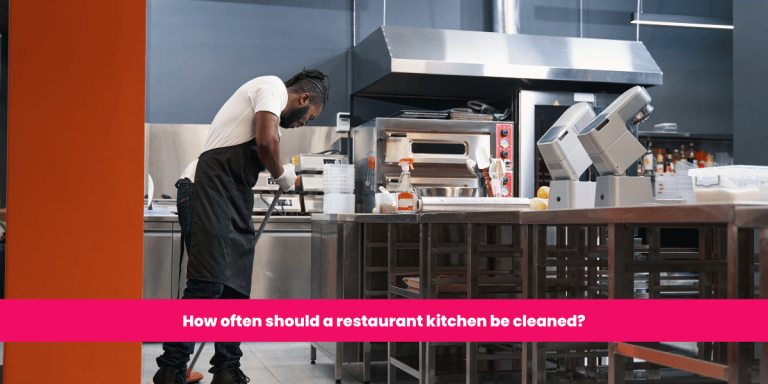 How often should a commercial kitchen hood be cleaned?